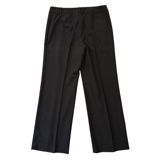 Ann Taylor Pants Size 12 Black Wool Blend Classic Career Essentials Straight Leg - Picture 8 of 14